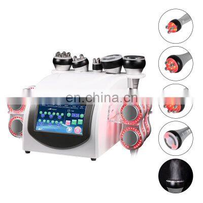 30 khz cavitation machine 6in 1 cavitation radio frequency machine rf cavitation laser VACUUM LASTER RF Ems