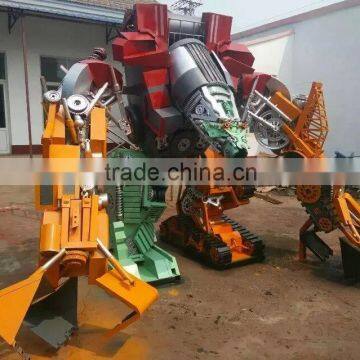 Ironhide Large Outdoor Sculpture Cartoon Figure Iron Man Sculpture for Public Plaza Exhibition Celebration photo-3