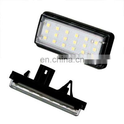 Car Styling LED License Plate Light Lamp For Toyota Land Cruiser Prado J120 Reiz 4D Mark X Lexus LX470 LX570 Auto accesories