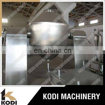 KODI SZG Type Plastic Resin Double Cone Rotary Vacuum Dryer With Solvent Recovery System