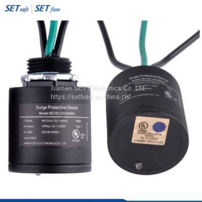 SPD 10c Series Lightning Arrester Surge Protective Device Surge Arrester Protector Manufacturer With UL CUL photo-2