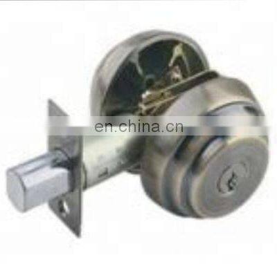 Zinc Alloy Double Cylinder Bathroom Toilet Deadbolt Door Lock