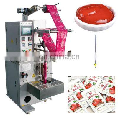 New design 1-100g Ketchup tomato paste small sachet tomato sauce pouch packing machine