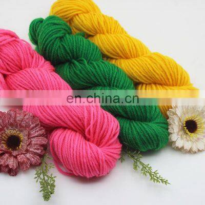 100% Acrylic Knitting Yarn Skeins for Hand Craft Made