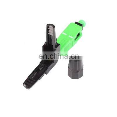 Free Sample FTTH Fiber Optic Sc APC/ UPC Fast Quick Connector