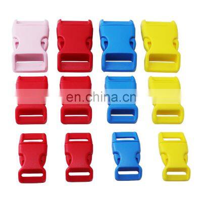 Wholesale Luggage Strap Belt Clip Colorful Curved Plastic Belt Cam Side Release Buckle For Handbag photo-2