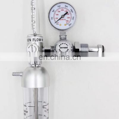 CGA870/CGA540 medical oxygen regulator with flow meter humidifier