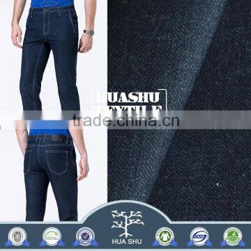 Hot selling Free sample Good quality cotton elastane denim fabric for jackets and pants