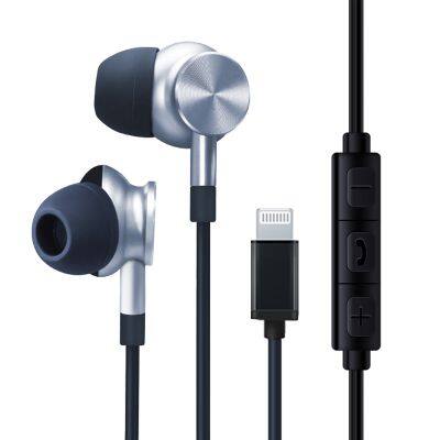 press play unity 1 iphone 13 accessories original Lightning earphones bludijat with mic in ear