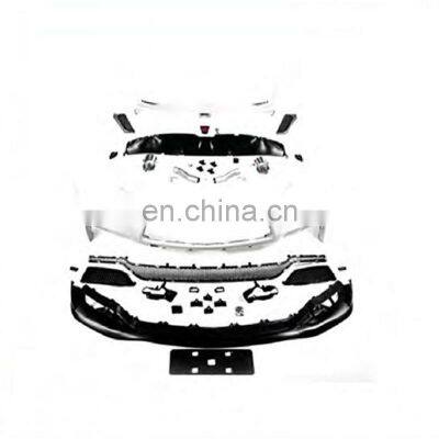 New Body Kits Retrofit Front Bumper Refit Lower Lip Fender Other Car Part For Infinite Q50 EAU Rouge P111