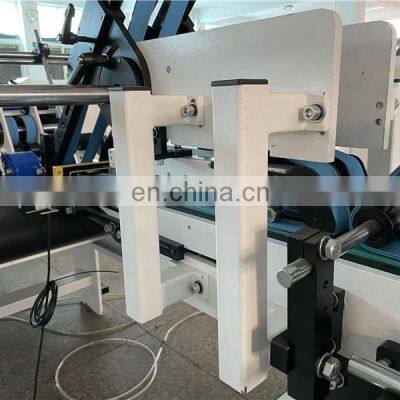 YZFG600/800 High Speed Pre-folding Automatic Chocolate Dessert Packaging Paper Carton Box Folder and Gluer With Prefold System photo-4