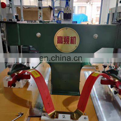 Double Head Pneumatic High Frequency Welding Machine For Footwear Shoe Insole HF-Plastic-Welder