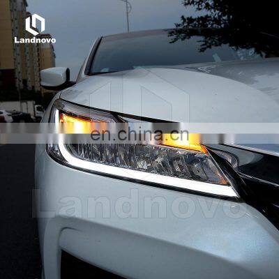 Landnovo Manufacturer Car Body Part Led Light for Honda Accord 9th Generation 16-18 Front Light Headlight Headlamp LED