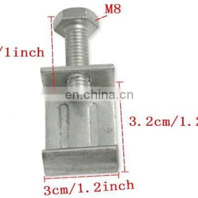 Ventilation Hvac Accessories Galvanized Steel G Flange Ducting Clamps For Rectangular Duct Connection System photo-3