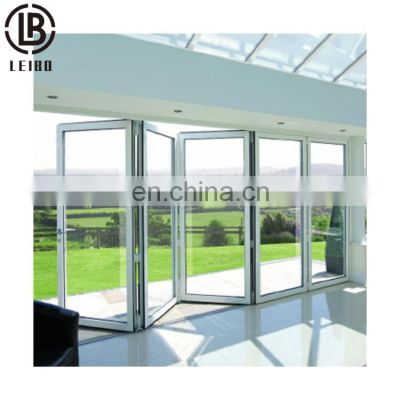 Manufacturer aluminum accordion glass folding doors