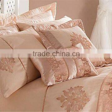 Ribbon elegant embroidery duvet cover