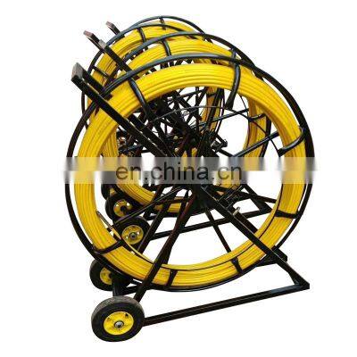 fiberglass duct rodder  /fiber cable puller /duct fibre push rod