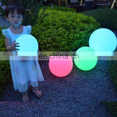 Promotional Gift OEM Plastic Battery Floating Waterproof Night Light Up Led Float Pool Ball Holiday Lighting