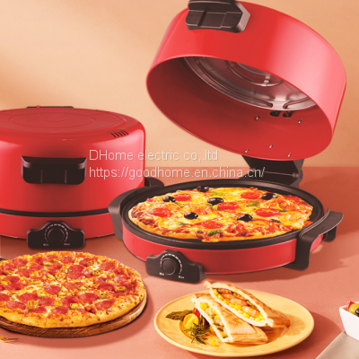 Home Pizza Maker Non-stick Baking Pan Heated on Both Sides 40cm Diameter Large Capacity Pizza Maker（Wechat:13510231336） photo-2