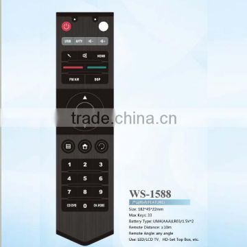 Shen zhen manufacture of radio remote control use for LED/LCD TV ,HD-Set Top Box