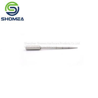 SHOMEA Customized Small Diameter Thin Wall 304/316 Stainless Steel Temperature probe with metal base