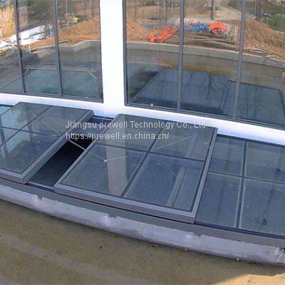 Electric Sliding Skylights for Buildings