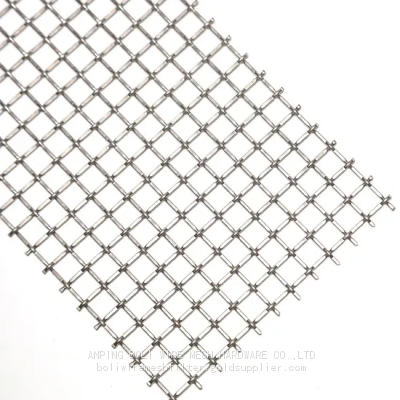 Factory 2025 Crimp Wire Mesh Wholesale High Quality stainless steel crimped mesh screen 304 316 316L