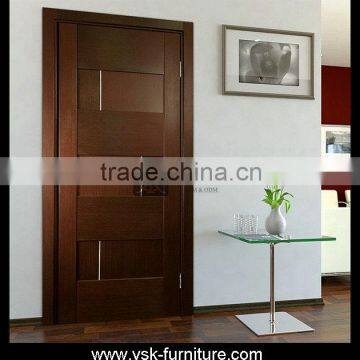 DO-099 High End Villa Solid Wood Entry Room Door Design