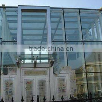 the competive price aluminium curtain wall