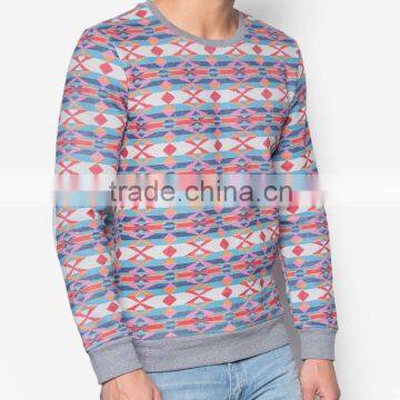 2017 Fall Season All Over Sublimation Printed Men's Sweatshirts photo-3