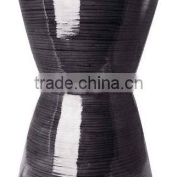 High quality best selling dark spun bamboo stool from Vietnam