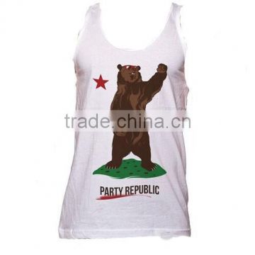 Baby's custom logo printing tank top on sale