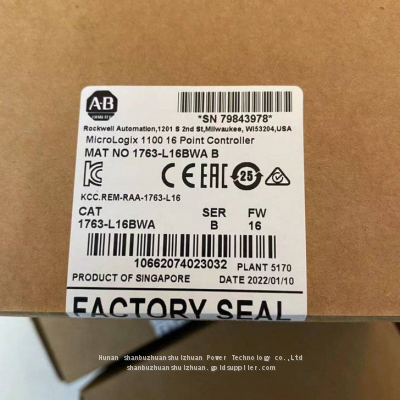 AB Rockwell 1763-L16BWA MicroLogix 1100 Small Logic Controller 1763L16BWA