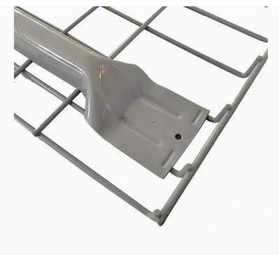 Warehouse Standard Size Flare Waterfall Welded Galvanized Steel Metal Storage Wire Mesh Decking for Pallet Racking photo-2
