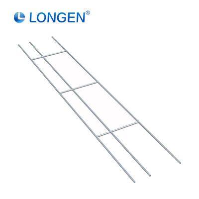 9 Gauge Side Rods X 9 Gauge Cross Rods, Galvanized 220 Ladder Mesh for Single Wythe Concrete Masonry Unit Joint Reinforcement photo-2