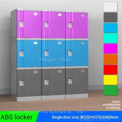 Sistema de armários de plástico ABS modular com 8 tipos de fechaduras de segurança e proteção detalhada e segura - Ideal para salas de armários de escolas / universidades | OEM/ODM photo-2