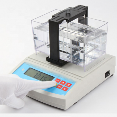 Hst 1200g Rubber Density Tester Electronic Plastic Densimeter Polymer Specific Gravity Testing Machine