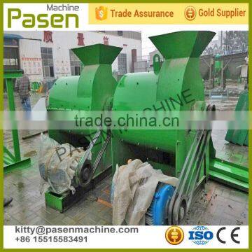 Automatic chicken/cow/pig manure organic fertilizer crusher machine