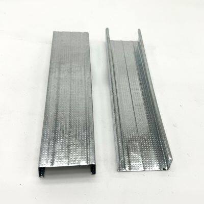 Light Steel Keel for Suspended Ceilings, 0.5mm Thickness, 60/27mm Size, Durable Construction Material