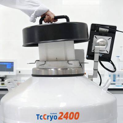95L Angola TcCryo Cryobank 3000 Cryobank Liquid Nitrogen Tank Suppliers photo-2