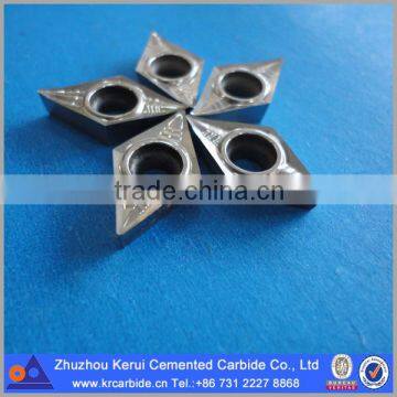 CNC carbide insert cemented carbide turning insert DCGX11T304 for aluminum processing