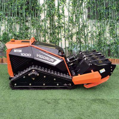 CE EPA Euro5 Professional Remote Flail Mower (MTSK1000 With Flail Mower) MTSK1000 1500W Power 10-165mm Cutting Height Adjustable photo-2