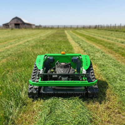 Vigorun VTLM600 Industrial 4-Stroke Cordless Self Propelled Lawn Mower Robot Remote Control Range 200m Working Degree 0-45