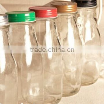 Milk tea wholesale glass tea drink milk tea glass juice bottle bottles special bottles of milk tea shop