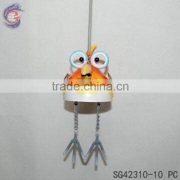 metal hanging bird ornament