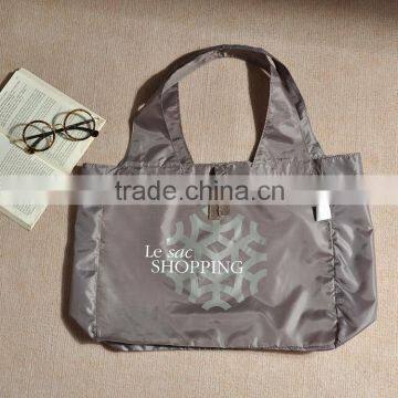 Wholesale 190T Polyester Foldable Tote Shopping Bag