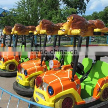 Crazy Jeep battery bumper cars