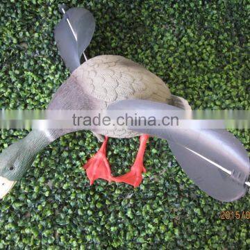 plastic hunting flying duck decoy ,wind driving duck ,landing duck