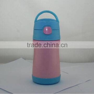 children thermos water bottle with straw vacuum flask for school students