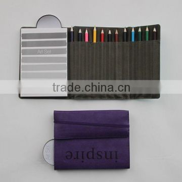 cloth Cover Notepad with Card & pen holder